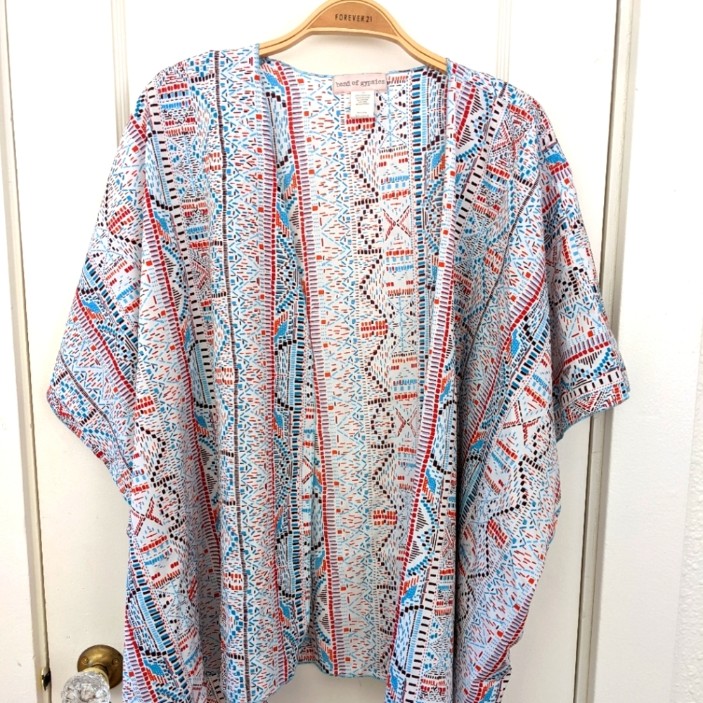 🌷3/15🌷 NWOT Band of Gypsies geometric cover up size S/M